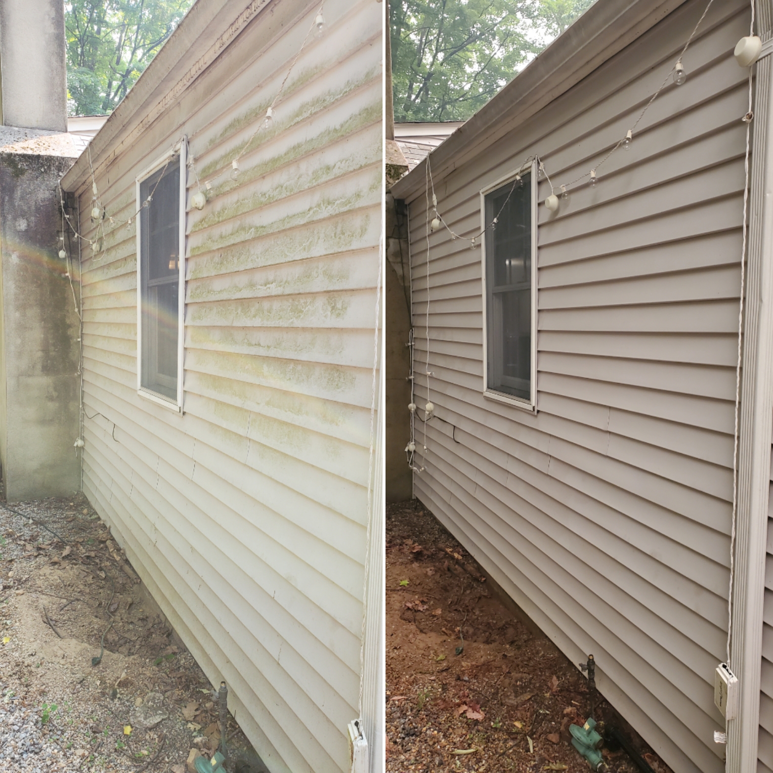 Power Washing House Siding and Paver Driveway in Branchville, NJ