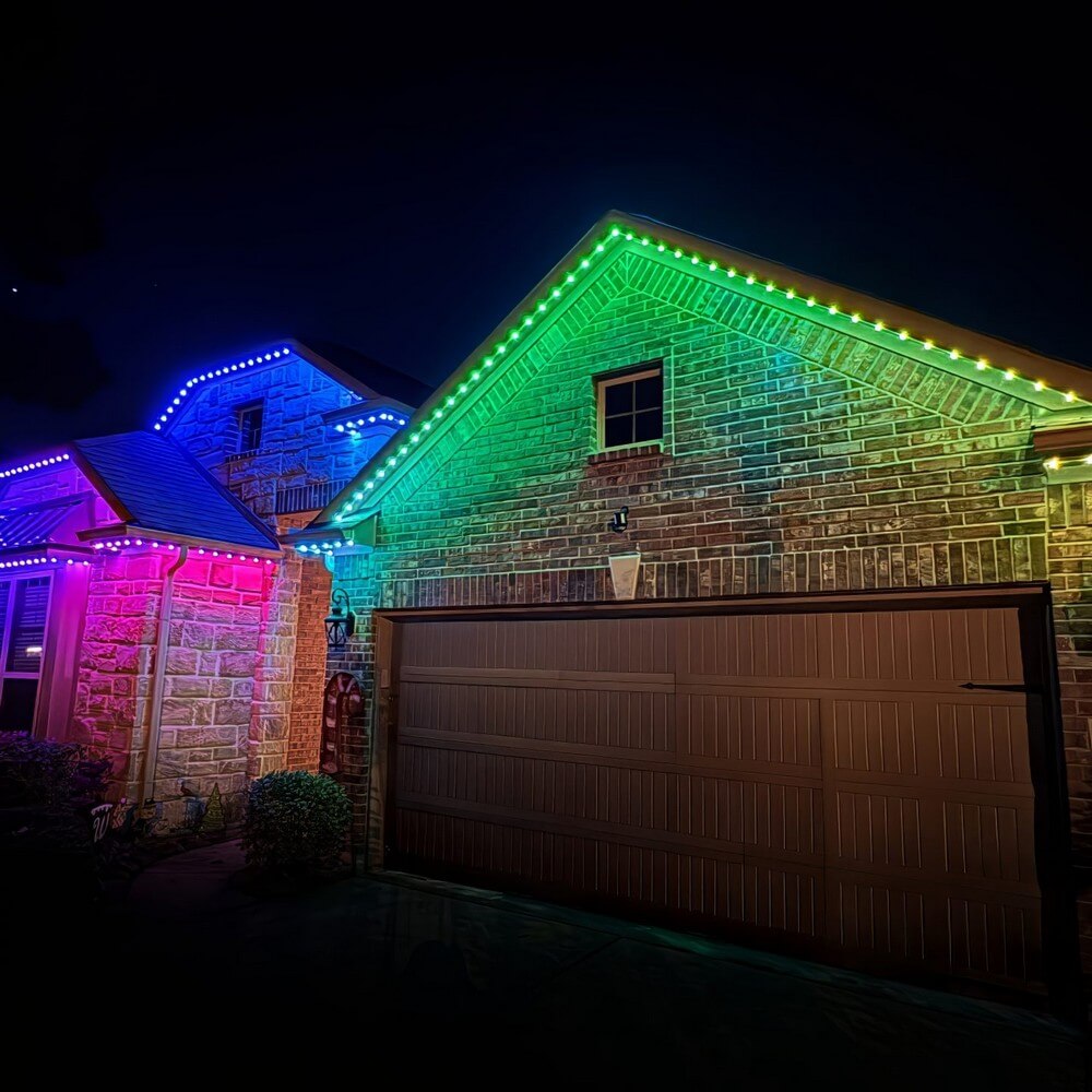 Installation of Appealing Permanent Exterior LED House Lighting in Sparta, NJ