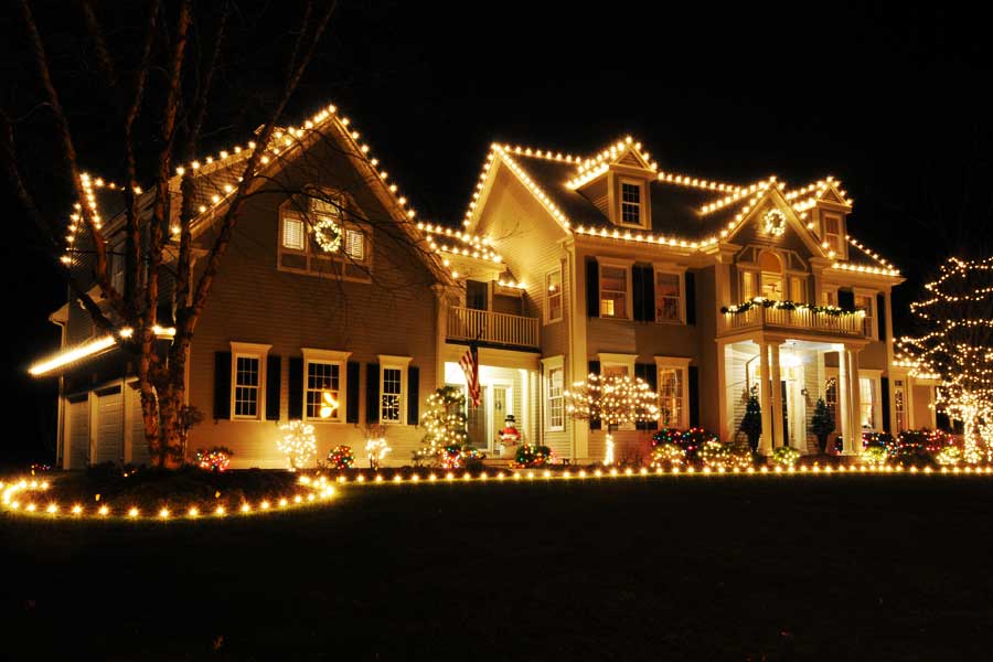 Memorable Christmas Light Installation at a House in Sparta, NJ