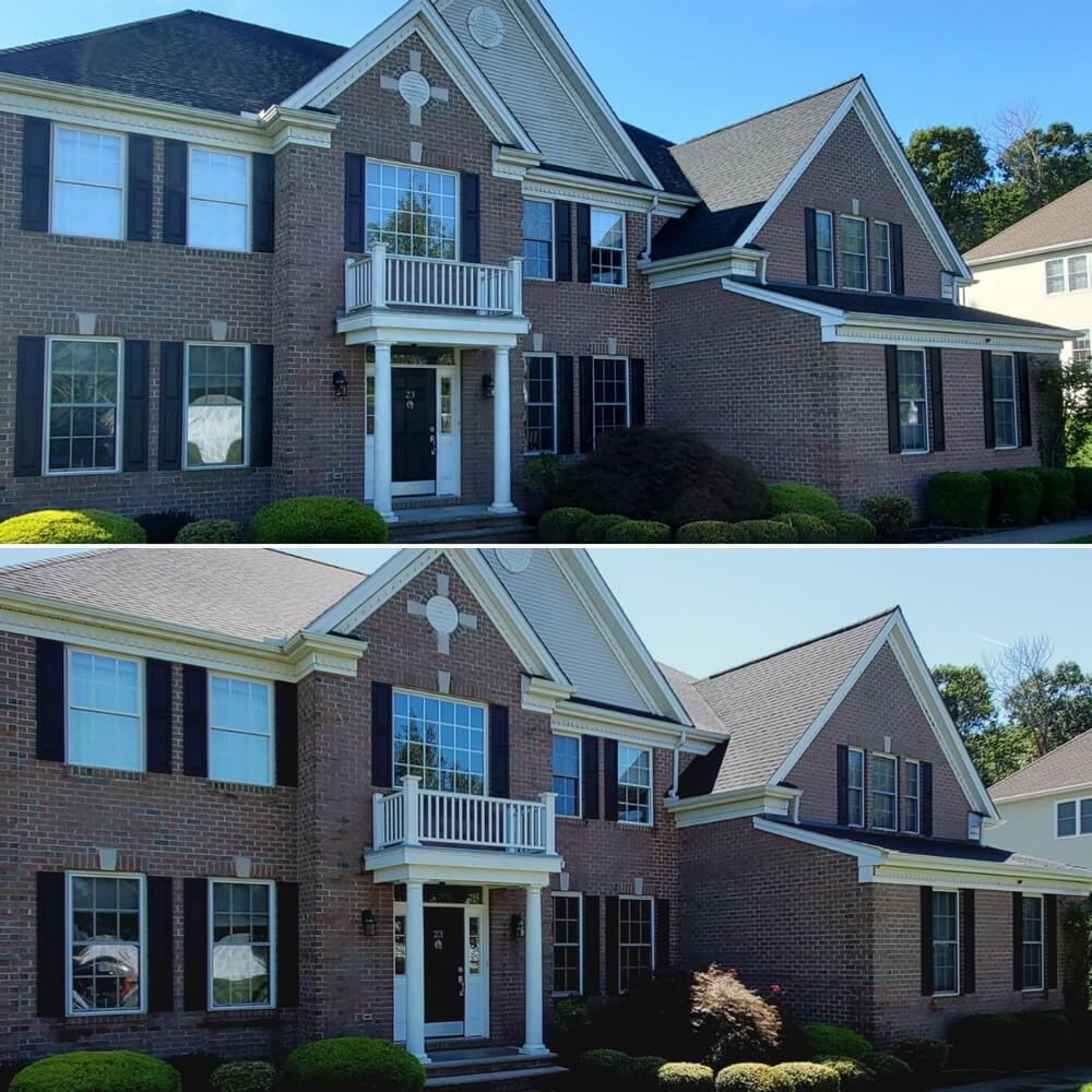 Reliable Pressure Washing Stains and Grime Off of a House in Newton, NJ