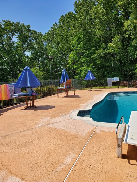 Pool Deck Cleaning